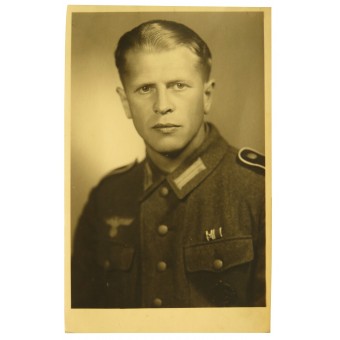 Студийный портрет пехотинца Вермахта. Espenlaub militaria